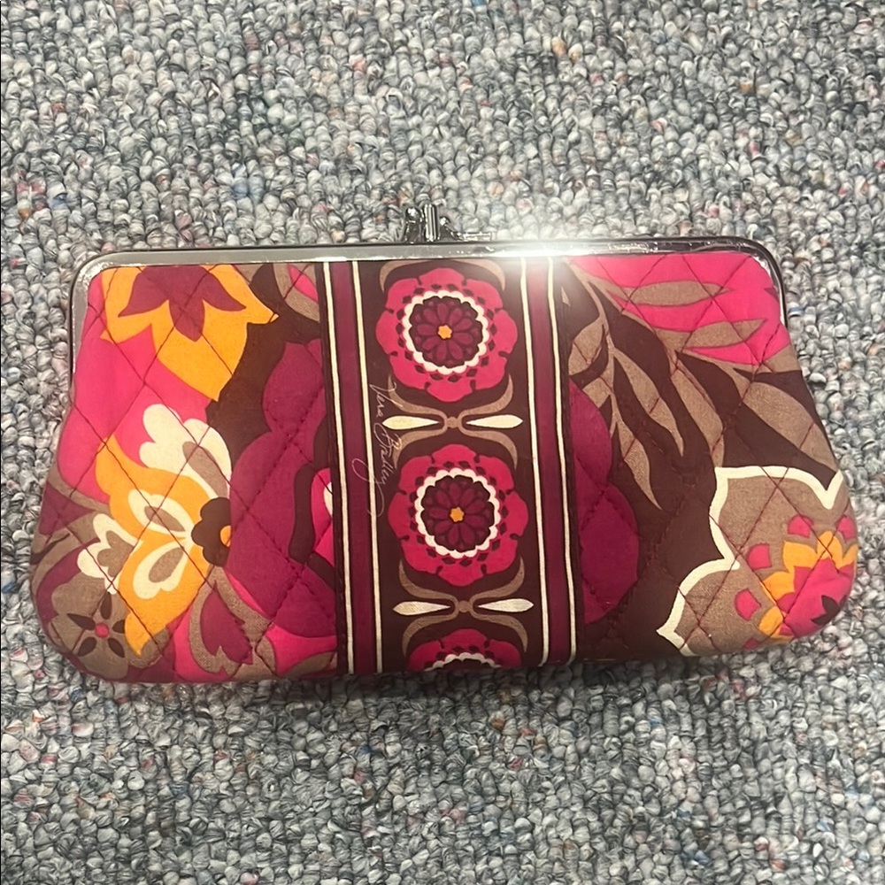 Vera Bradley Multicolor Floral Clutch